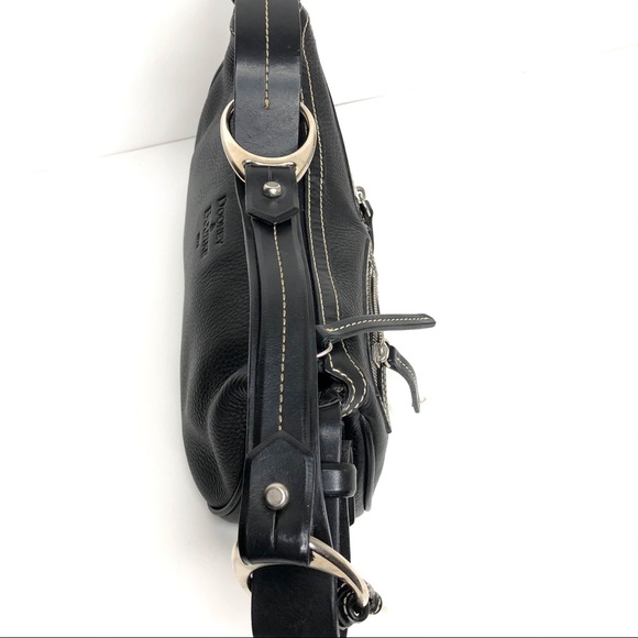 Dooney & Burke all weather leather black purse EUC - Picture 9 of 16